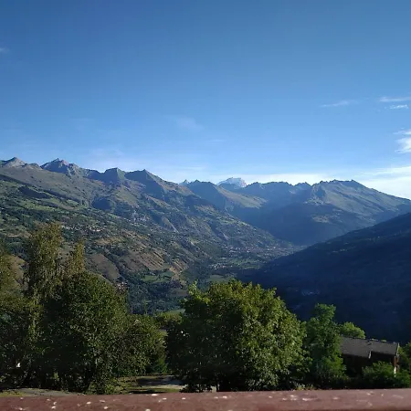 Montchavin La Plagne, Pistes 50m, Balcon Vue Mont Blanc 라 플라뉴